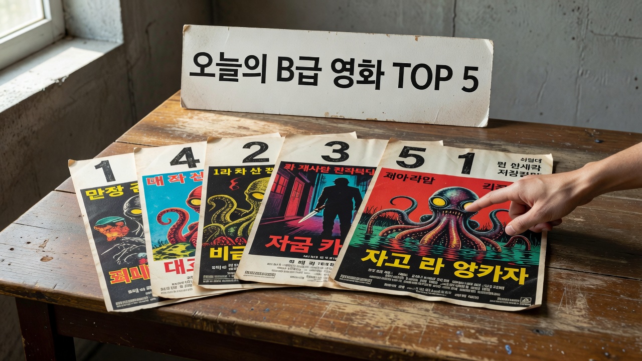 오늘의 B급 영화 추천 TOP 5
